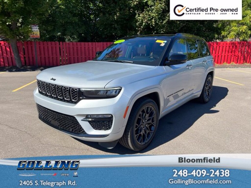 Certified 2025 Jeep Grand Cherokee Summit Reserve SUV