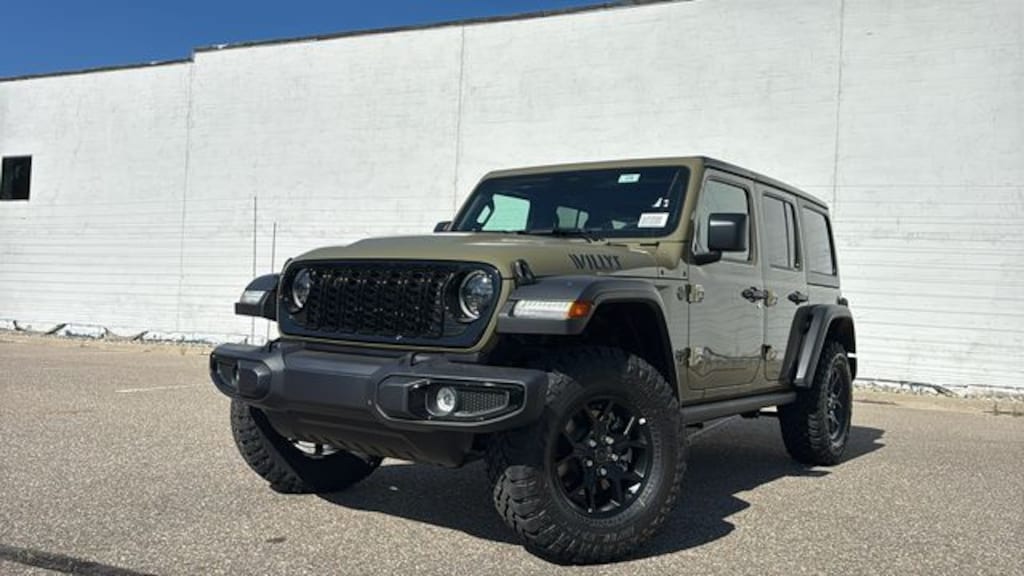 New 2026 Jeep Wrangler 4-DOOR WILLYS Sport Utility