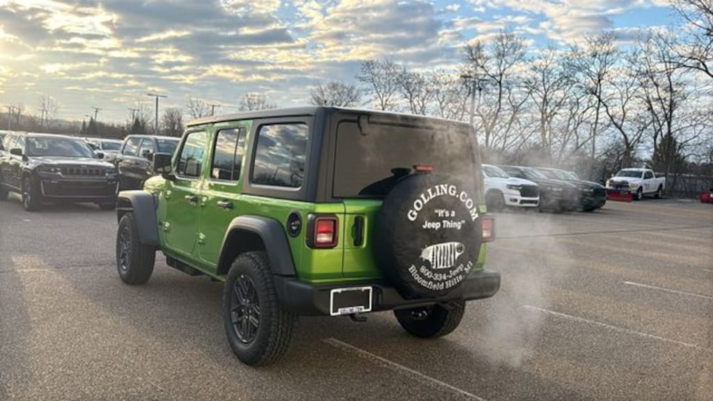 New 2026 Jeep Wrangler 4-DOOR SPORT S Sport Utility