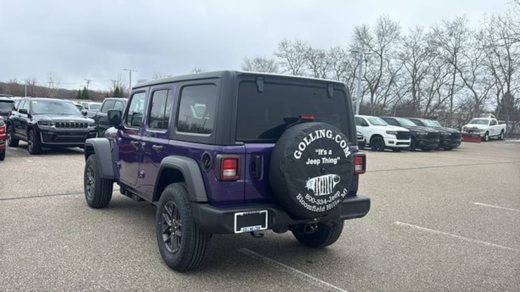 New 2026 Jeep Wrangler 4-DOOR SPORT S Sport Utility
