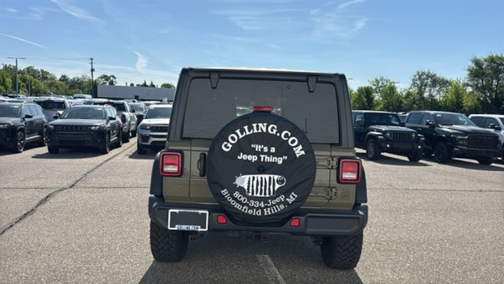 New 2026 Jeep Wrangler 4-DOOR WILLYS Sport Utility