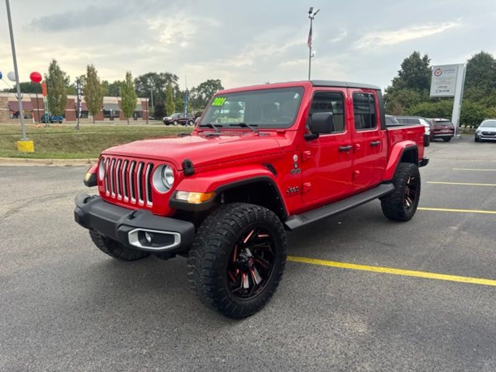 Certified 2021 Jeep Gladiator Overland Truck