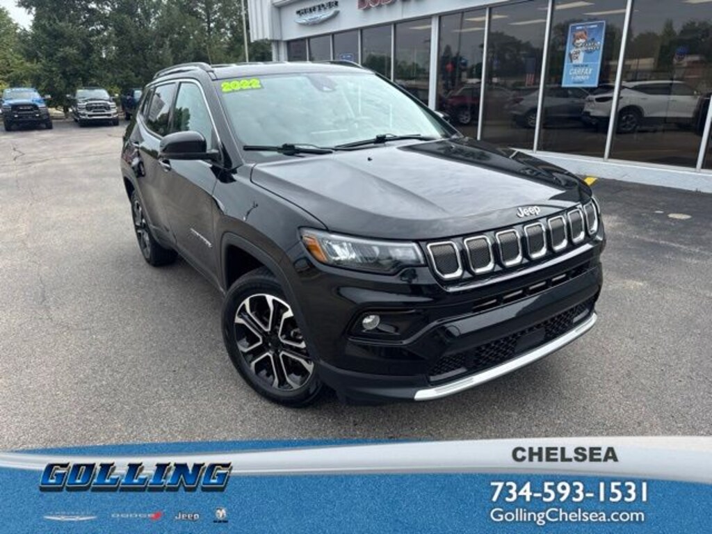 Certified 2022 Jeep Compass Limited SUV