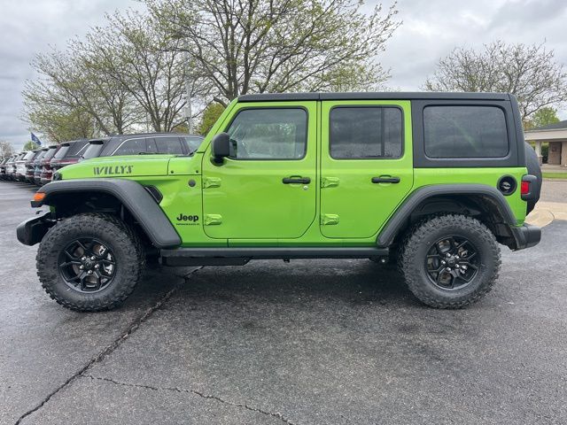 New 2026 Jeep Wrangler 4-DOOR WILLYS Sport Utility