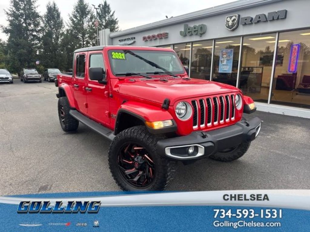 Certified 2021 Jeep Gladiator Overland Truck