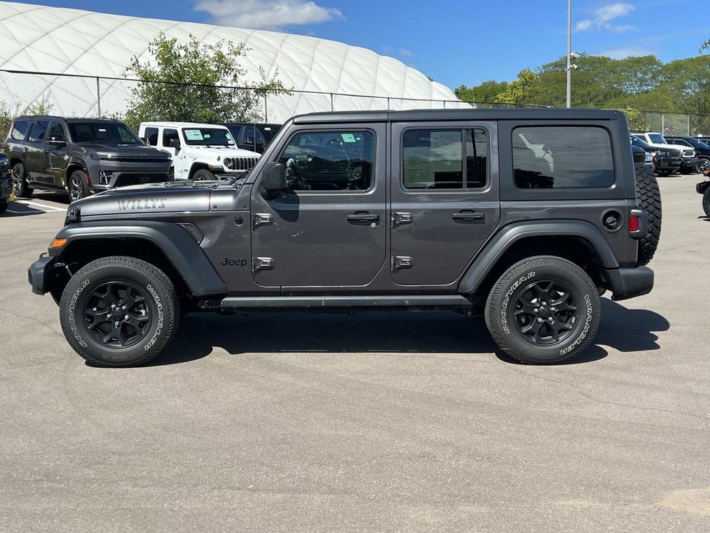 Used 2021 Jeep Wrangler Unlimited Willys SUV
