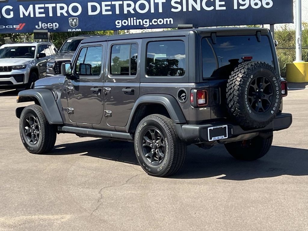 Used 2021 Jeep Wrangler Unlimited Willys SUV