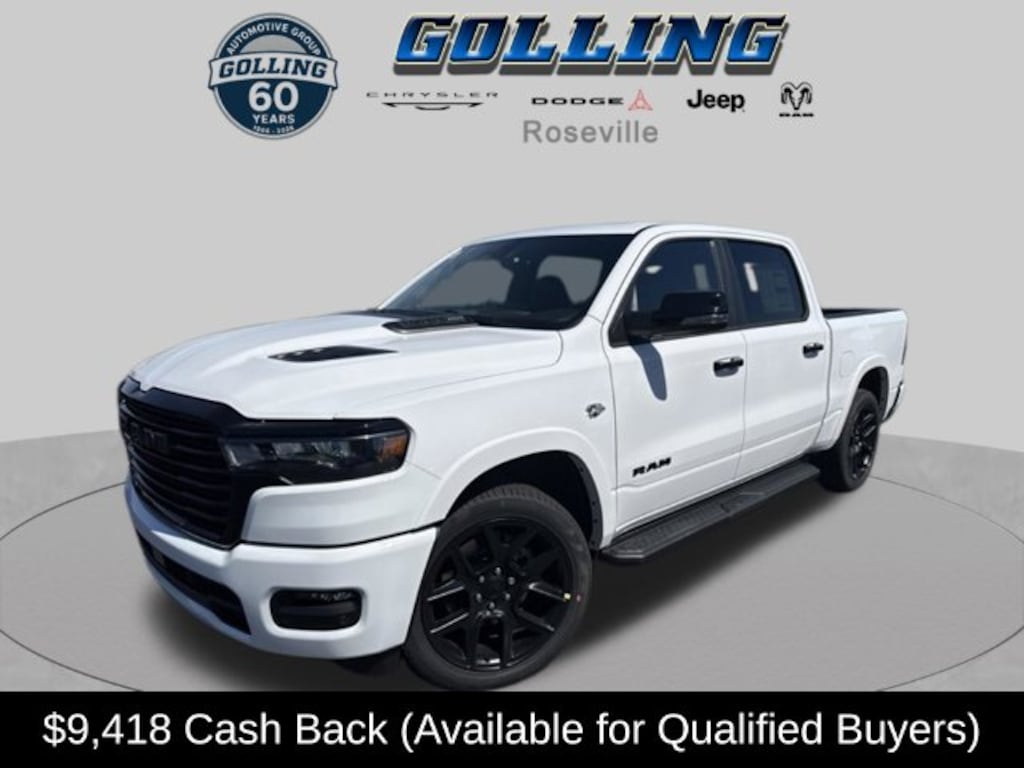 New 2026 Ram 1500 LARAMIE CREW CAB 4X4 5'7 BOX Pickup