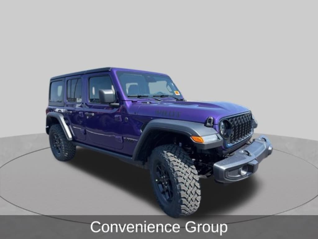 New 2026 Jeep Wrangler 4-DOOR WILLYS Sport Utility