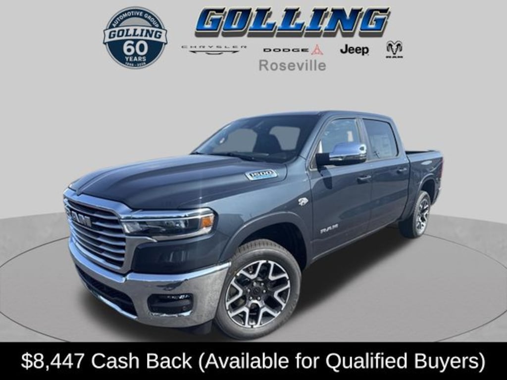 New 2026 Ram 1500 LARAMIE CREW CAB 4X4 5'7 BOX Pickup