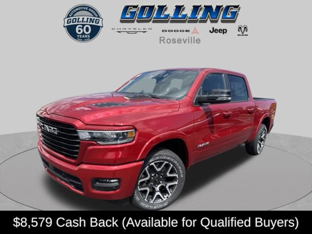 New 2026 Ram 1500 LARAMIE CREW CAB 4X4 5'7 BOX Pickup