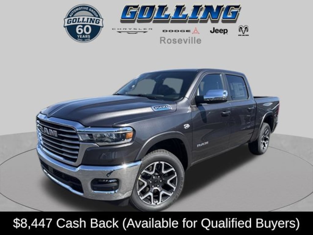 New 2026 Ram 1500 LARAMIE CREW CAB 4X4 5'7 BOX Pickup