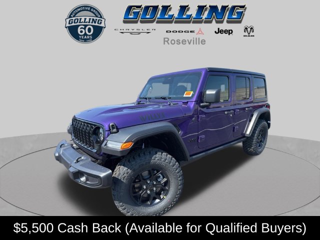 2026 Jeep Wrangler 4-DOOR WILLYS Sport Utility