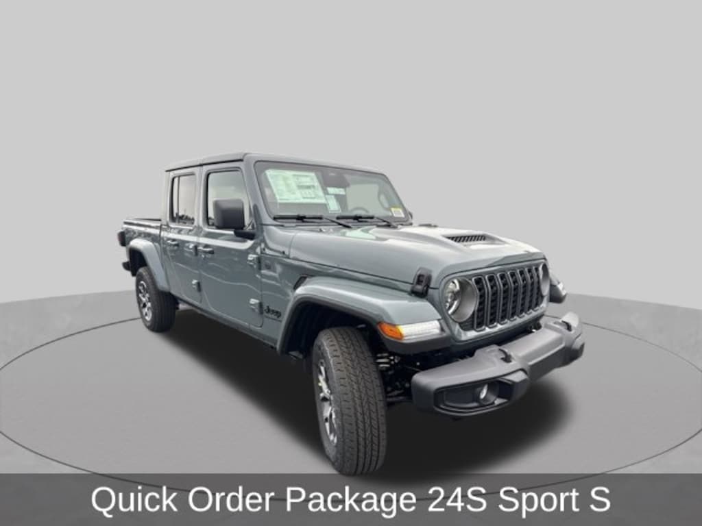 New 2026 Jeep Gladiator SPORT S 4X4 Pickup