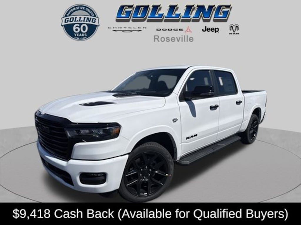 New 2026 Ram 1500 LARAMIE CREW CAB 4X4 5'7 BOX Pickup