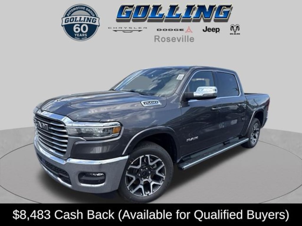 New 2026 Ram 1500 LARAMIE CREW CAB 4X4 5'7 BOX Pickup