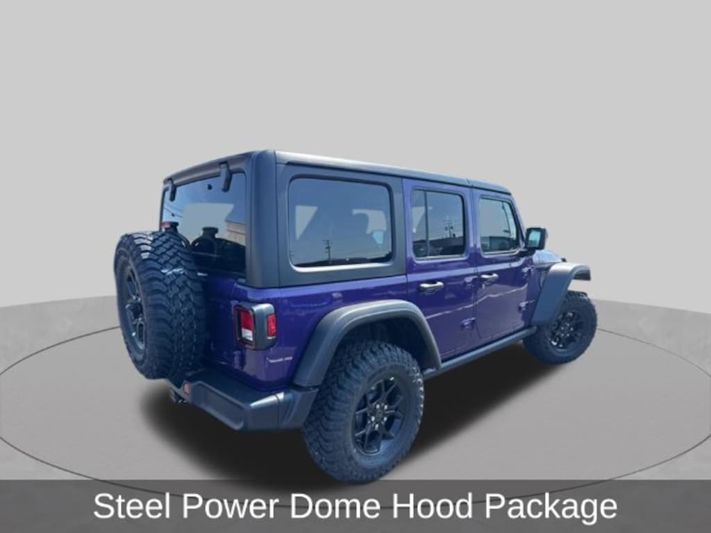 New 2026 Jeep Wrangler 4-DOOR WILLYS Sport Utility