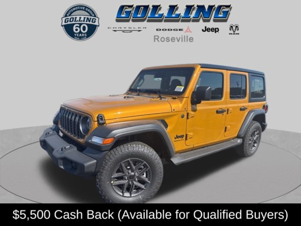 New 2026 Jeep Wrangler 4-DOOR SPORT S Sport Utility