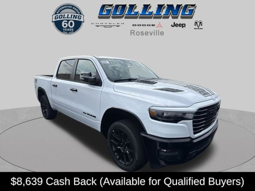 New 2026 Ram 1500 LARAMIE CREW CAB 4X4 5'7 BOX Pickup