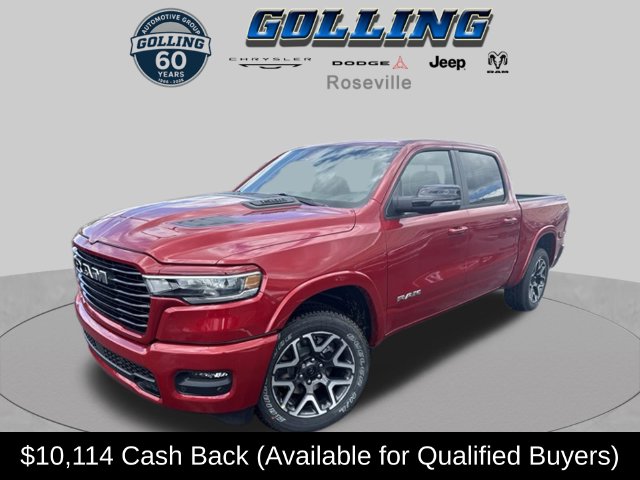 New 2026 Ram 1500 LARAMIE CREW CAB 4X4 5'7 BOX Pickup