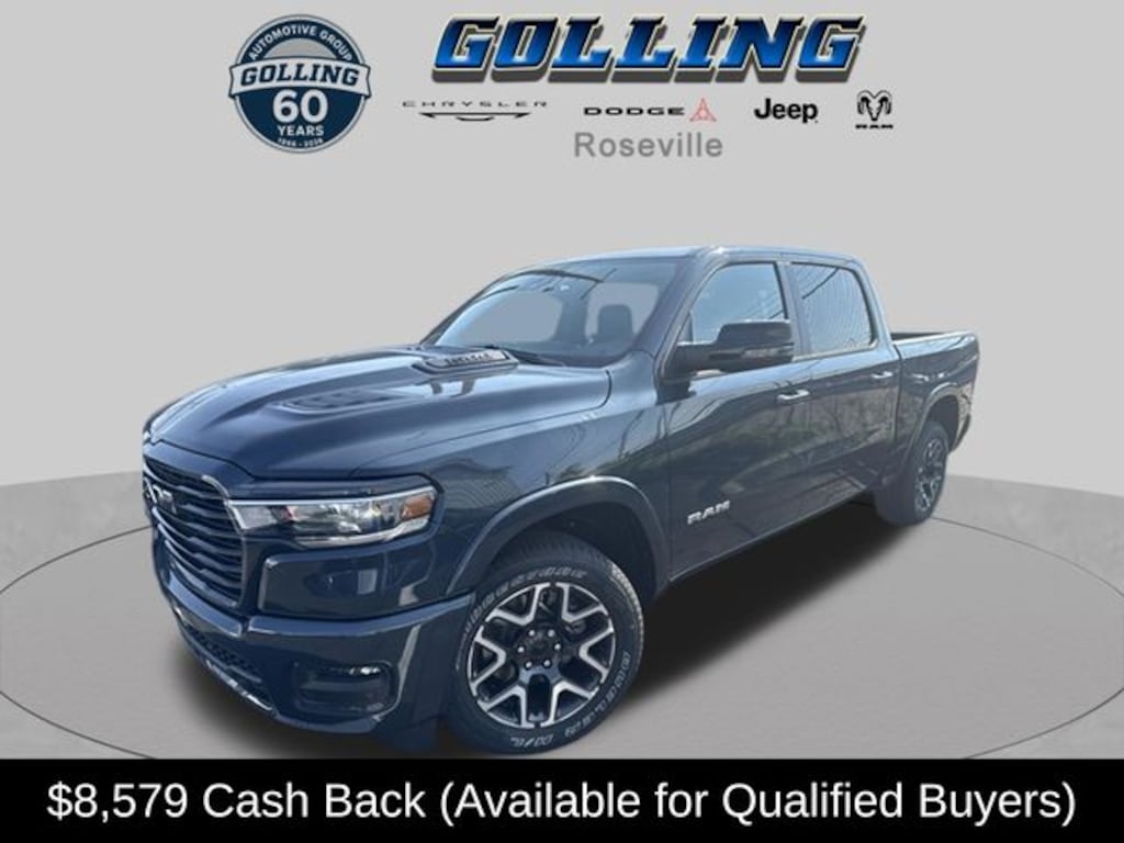 New 2026 Ram 1500 LARAMIE CREW CAB 4X4 5'7 BOX Pickup