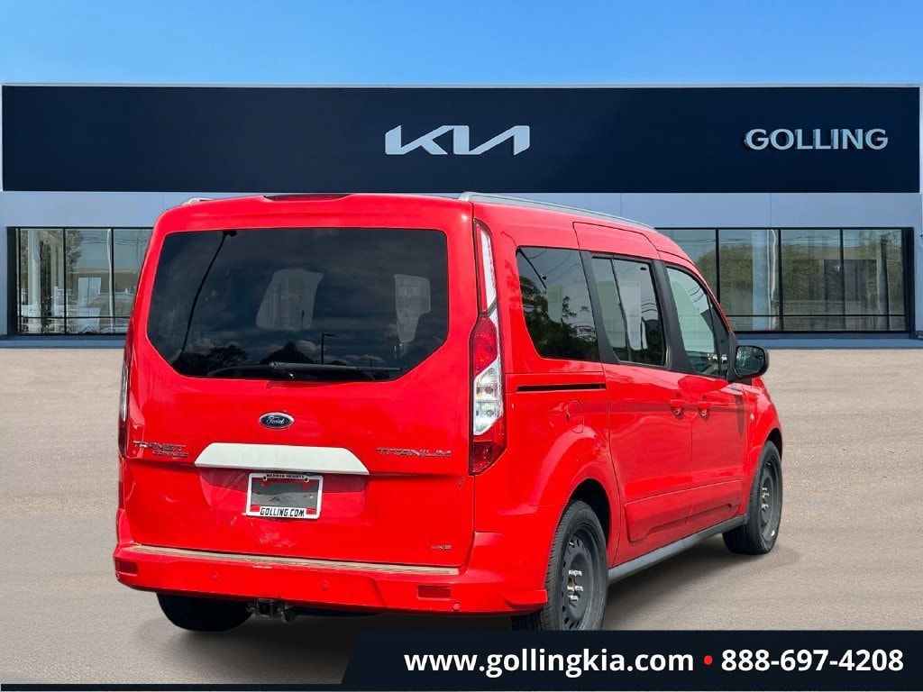 Used 2016 Ford Transit Connect Titanium w/Rear Liftgate Wagon Wagon LWB