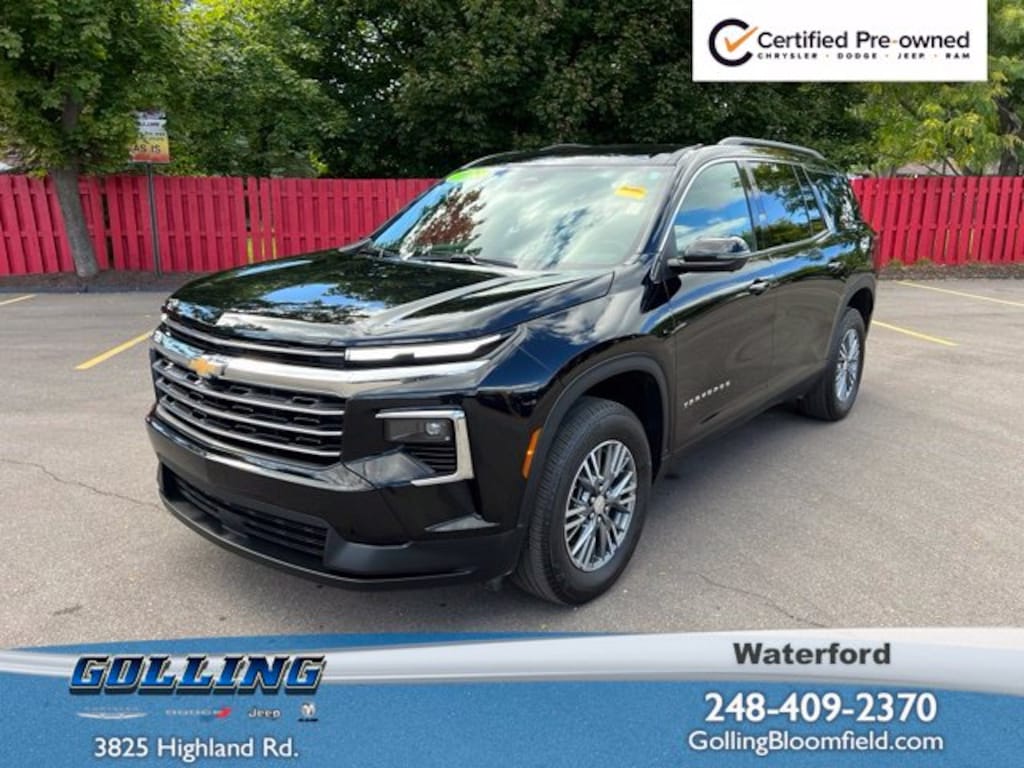 Certified 2025 Chevrolet Traverse LT SUV