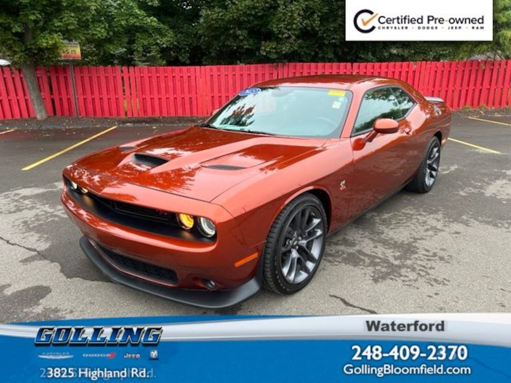 Certified 2023 Dodge Challenger R/T Scat Pack Coupe