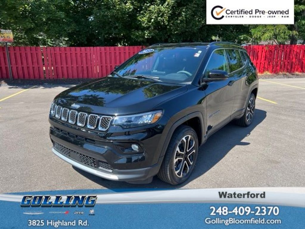 Certified 2023 Jeep Compass Limited SUV