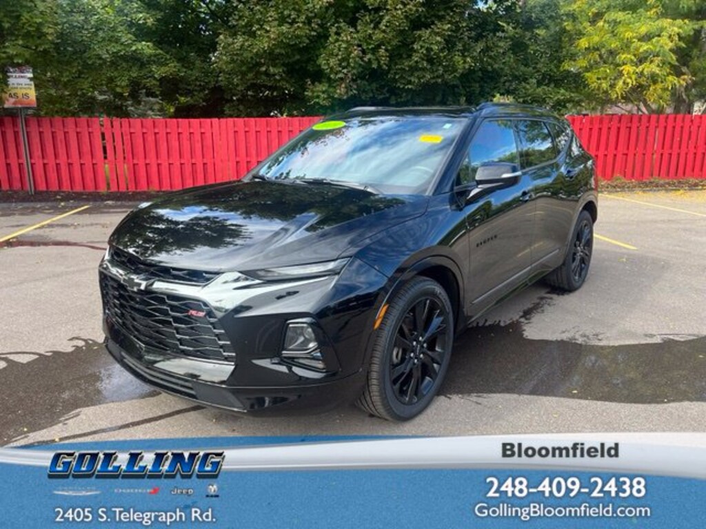 Certified 2019 Chevrolet Blazer RS SUV