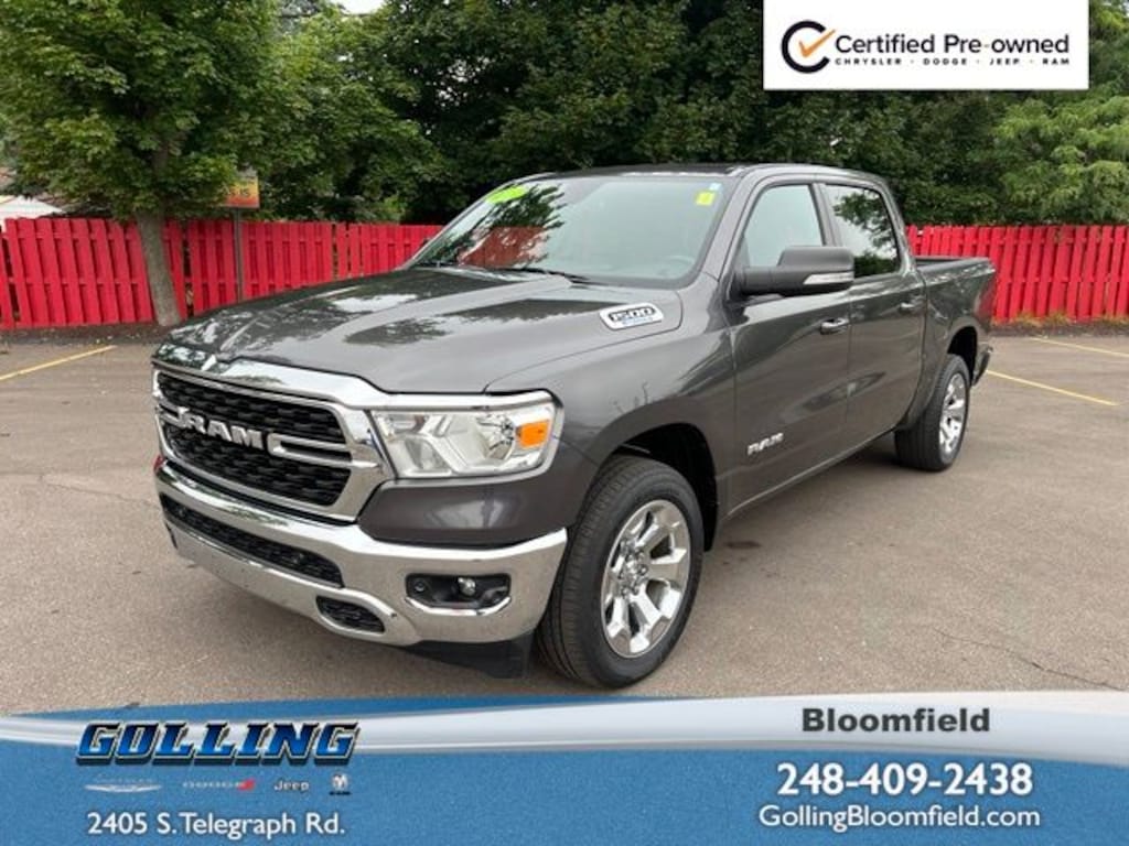 Certified 2022 Ram 1500 Big Horn/Lone Star Truck