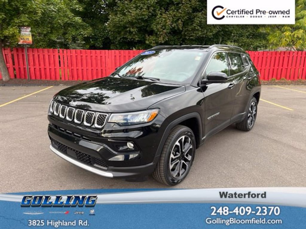 Certified 2023 Jeep Compass Limited SUV