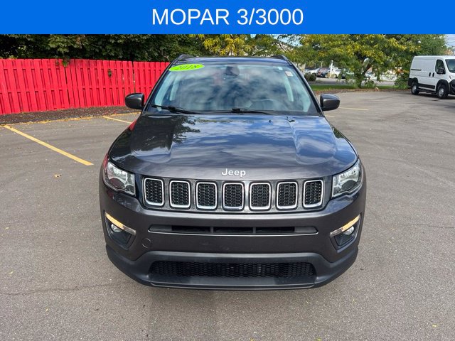 Certified 2018 Jeep Compass Latitude with VIN 3C4NJDBB1JT366417 for sale in Bloomfield Township, MI