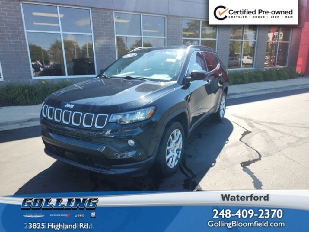Certified 2022 Jeep Compass Latitude Lux SUV