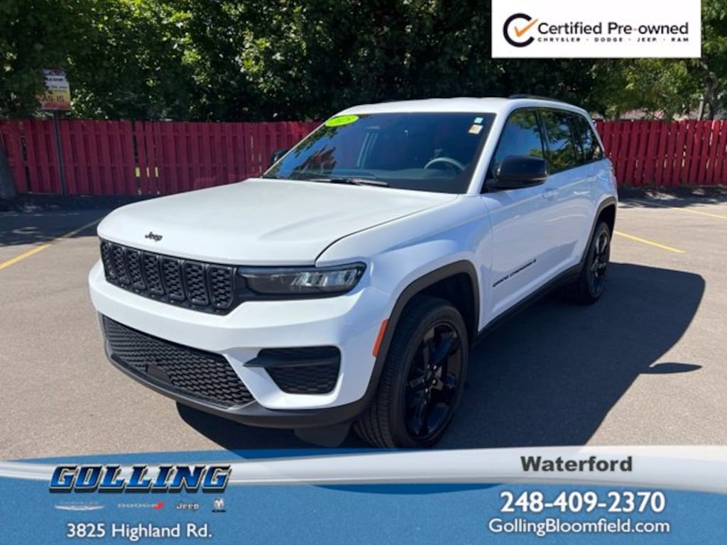 Certified 2025 Jeep Grand Cherokee Altitude SUV