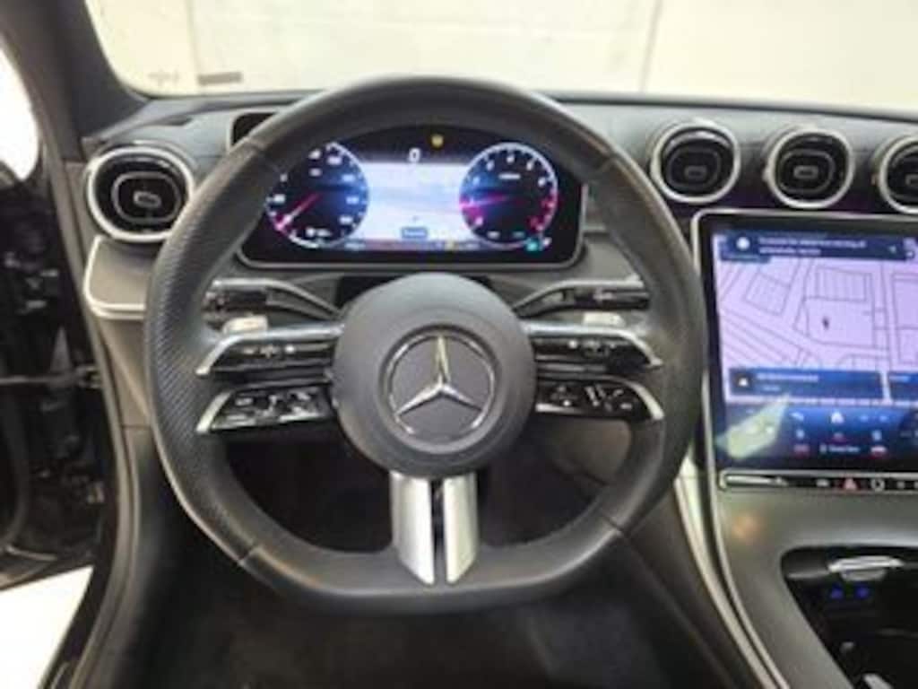 Used 2024 Mercedes-Benz C-Class C 300 4MATIC AMG Line w/ Night Package/Exclusive Line/Heated & Ventilated Front Seats/Advanced Plus Package/Panorama Sunroof Sedan
