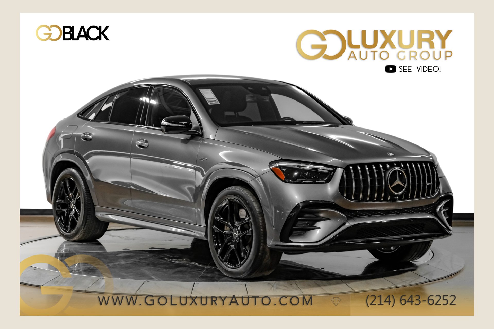 Used 2024 Mercedes-Benz GLE 4MATIC AMG Night Package/AMG Classic Red/Black Nappa Leather/Driver Assistance Package/ 21" AMG Twin 5-Spoke Wheels with Black Accents Coupe