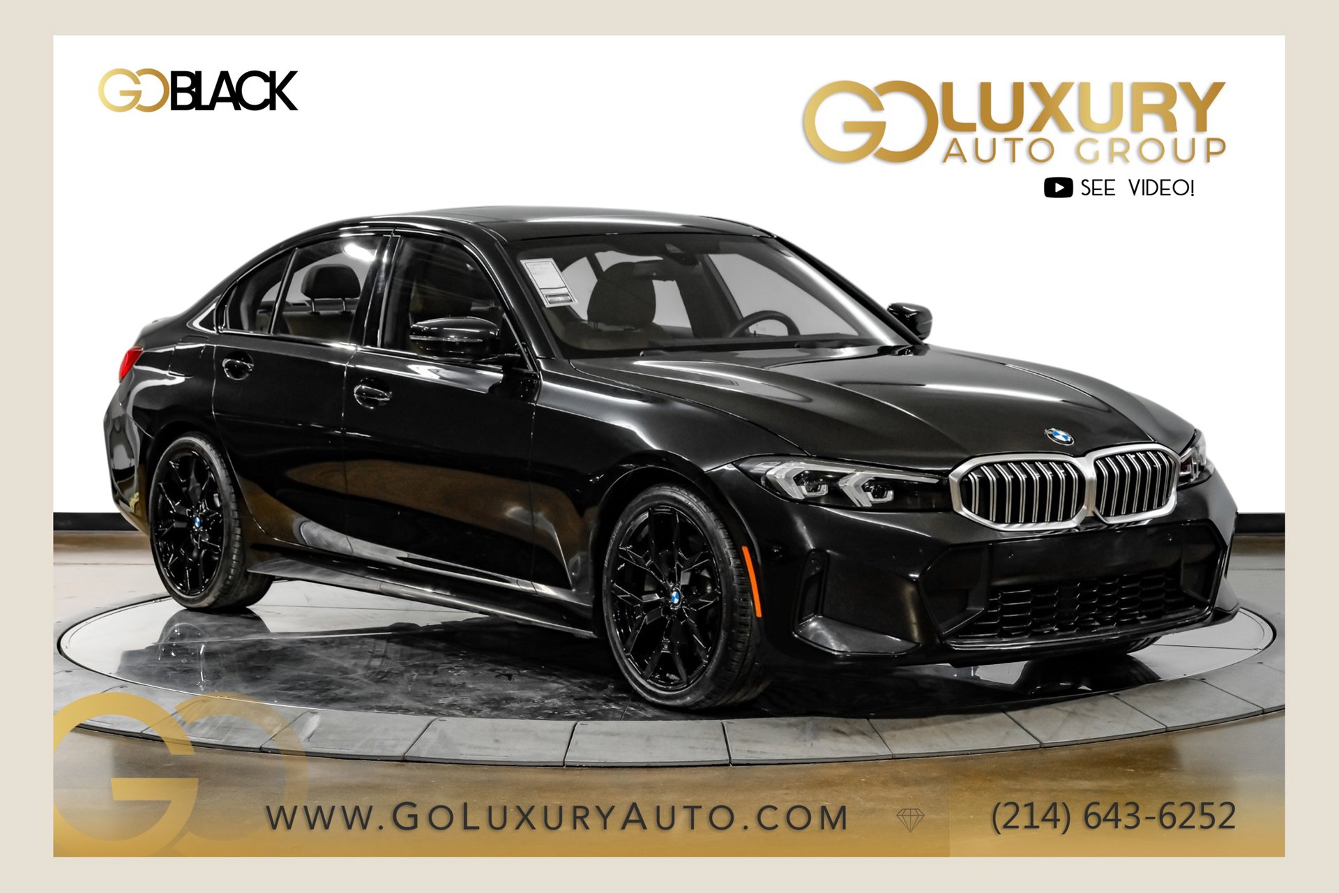 Used 2026 BMW 3 Series xDrive M Sport Package/Cognac Perforated/Convenience Package/19" M Dual-Spoke Jet Black 995M Wheels Sedan
