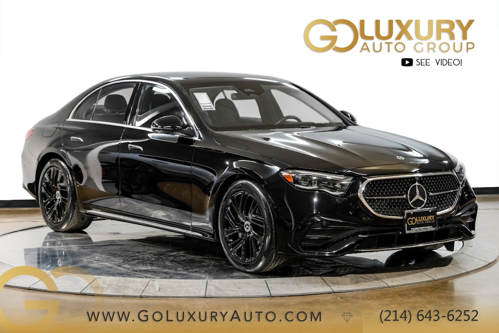 Used 2025 Mercedes-Benz E-Class E 350 4MATIC DIGITAL LIGHT Package/Winter Package/Burmester® Surround Sound System/19" Twin Multi-Spoke Wheels Sedan