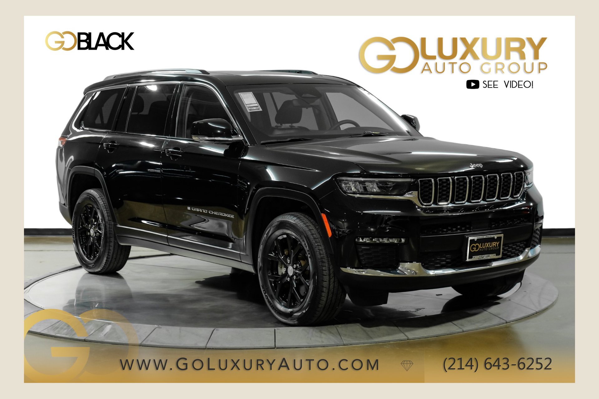 Used 2023 Jeep Grand Cherokee L L Limited Package/2nr Row 60/40/Dual Pane Panoramic Sunroof/9 Amplified Speakers W Sunroof SUV