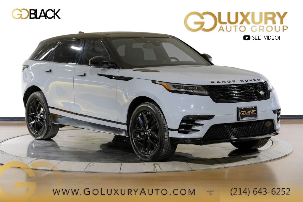 Used 2024 Land Rover Range Rover Velar P250 Dynamic SE/Meridian Sound System/Tow Hitch Receiver/ 20" Style 1089, 10 spoke, Gloss Black SUV