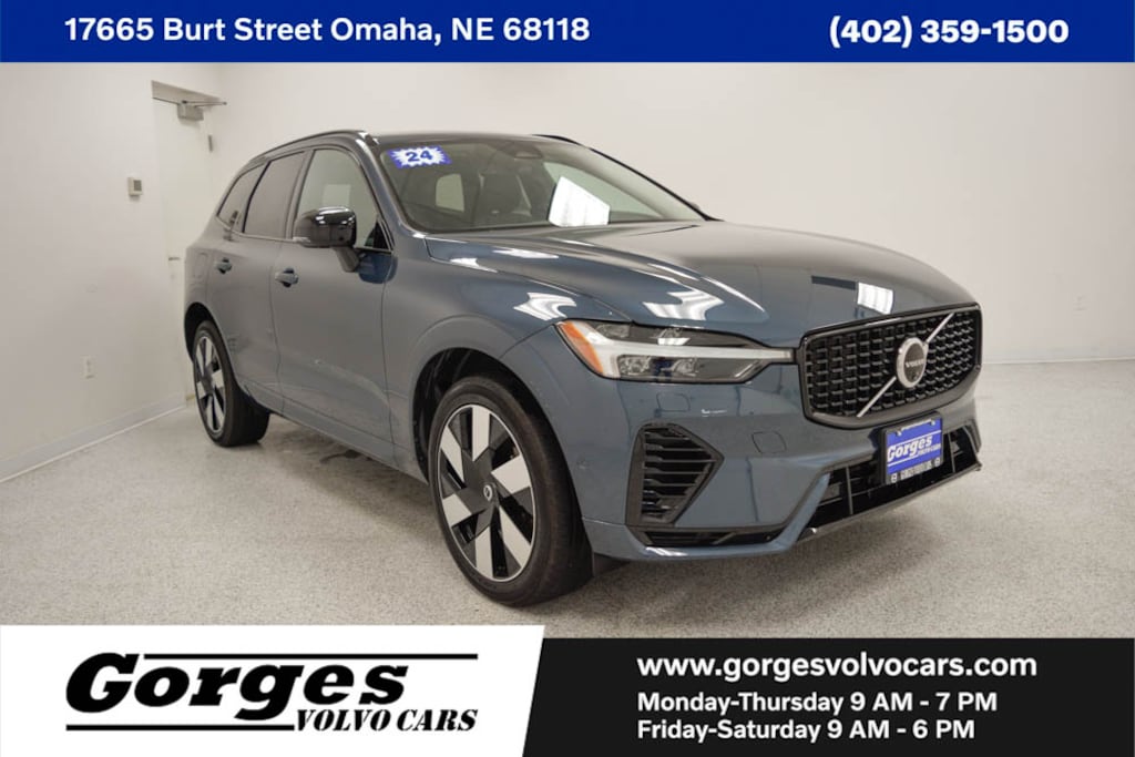 Certified 2024 Volvo XC60 plug-in hybrid T8 Plus Dark SUV