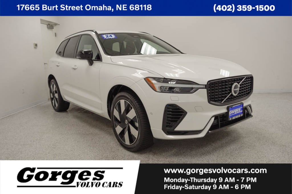 Certified 2024 Volvo XC60 Recharge Plug-In Hybrid Plus Dark Theme Sport Utility
