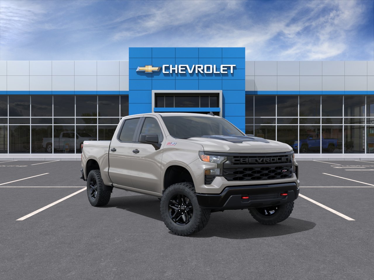 New 2026 Chevrolet Silverado 1500 Custom Trail Boss Truck