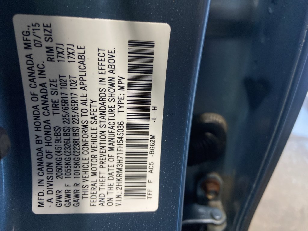 2015 Honda CR-V EX-L - Photo 33