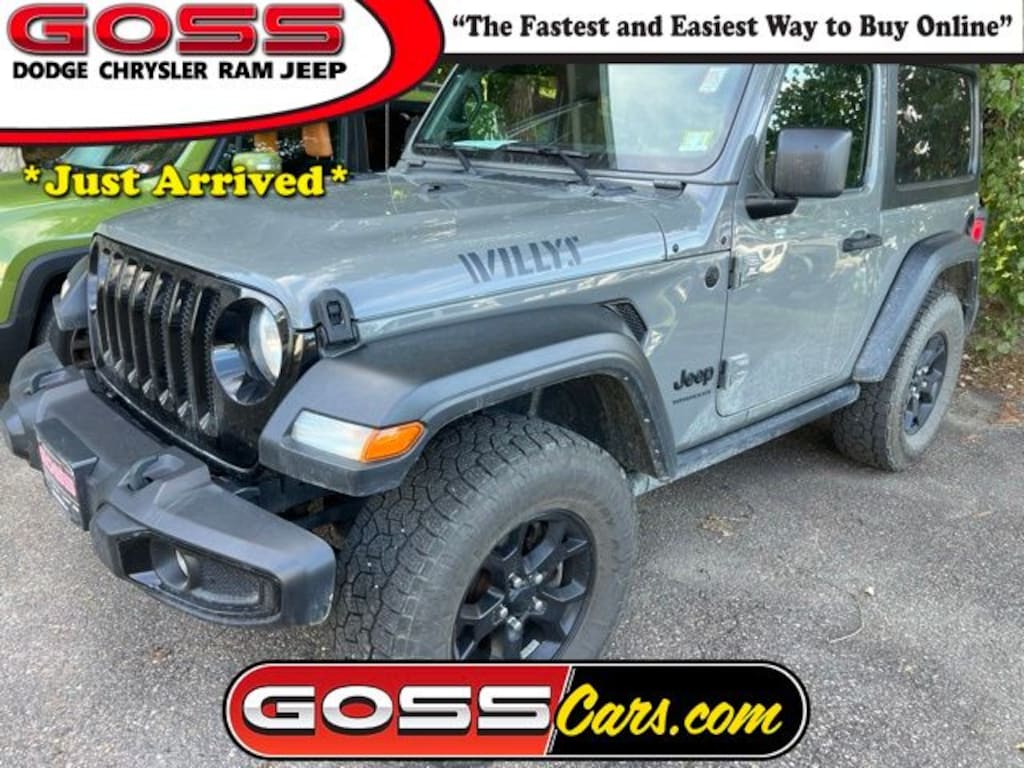 Certified 2021 Jeep Wrangler Willys Sport SUV