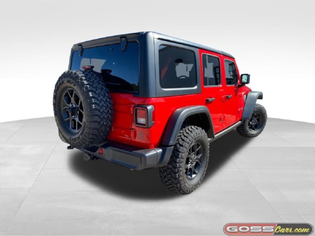 New 2026 Jeep Wrangler 4-DOOR WILLYS Sport Utility
