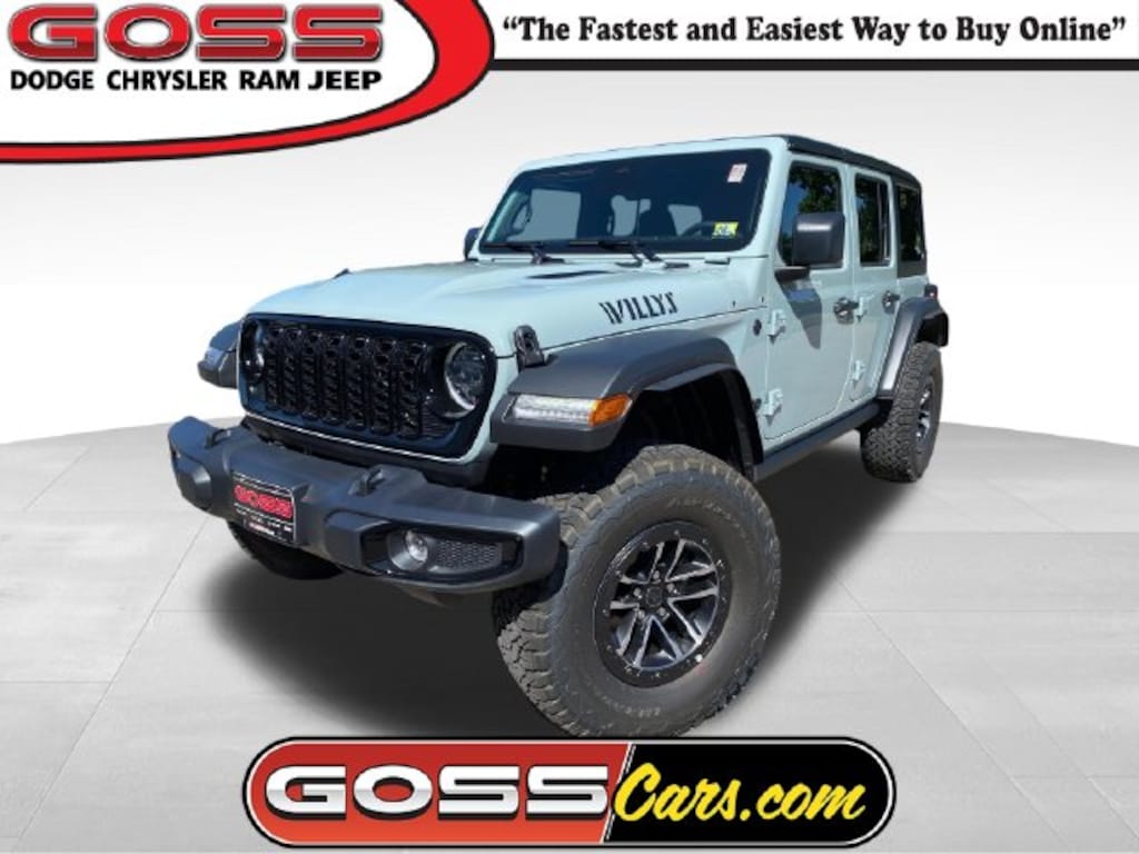 New 2026 Jeep Wrangler 4-DOOR WILLYS Sport Utility