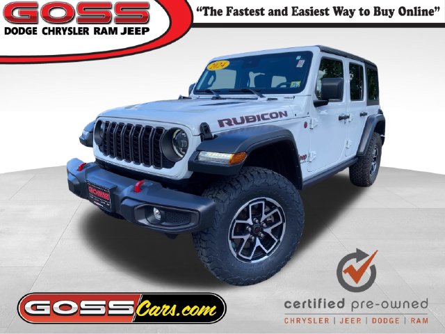 Certified 2024 Jeep Wrangler Rubicon SUV