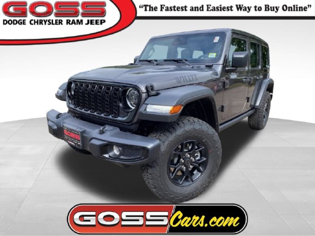 New 2027 Jeep Wrangler 4-DOOR WILLYS Sport Utility